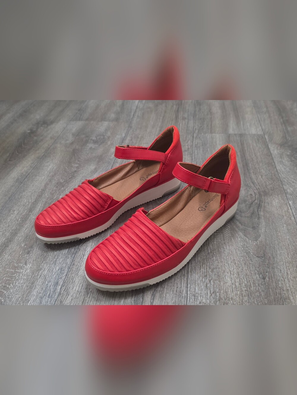 BareTraps Womens Harmony Faux Leather Lifestyle Slip-On Mary Jane's-Size 7.5